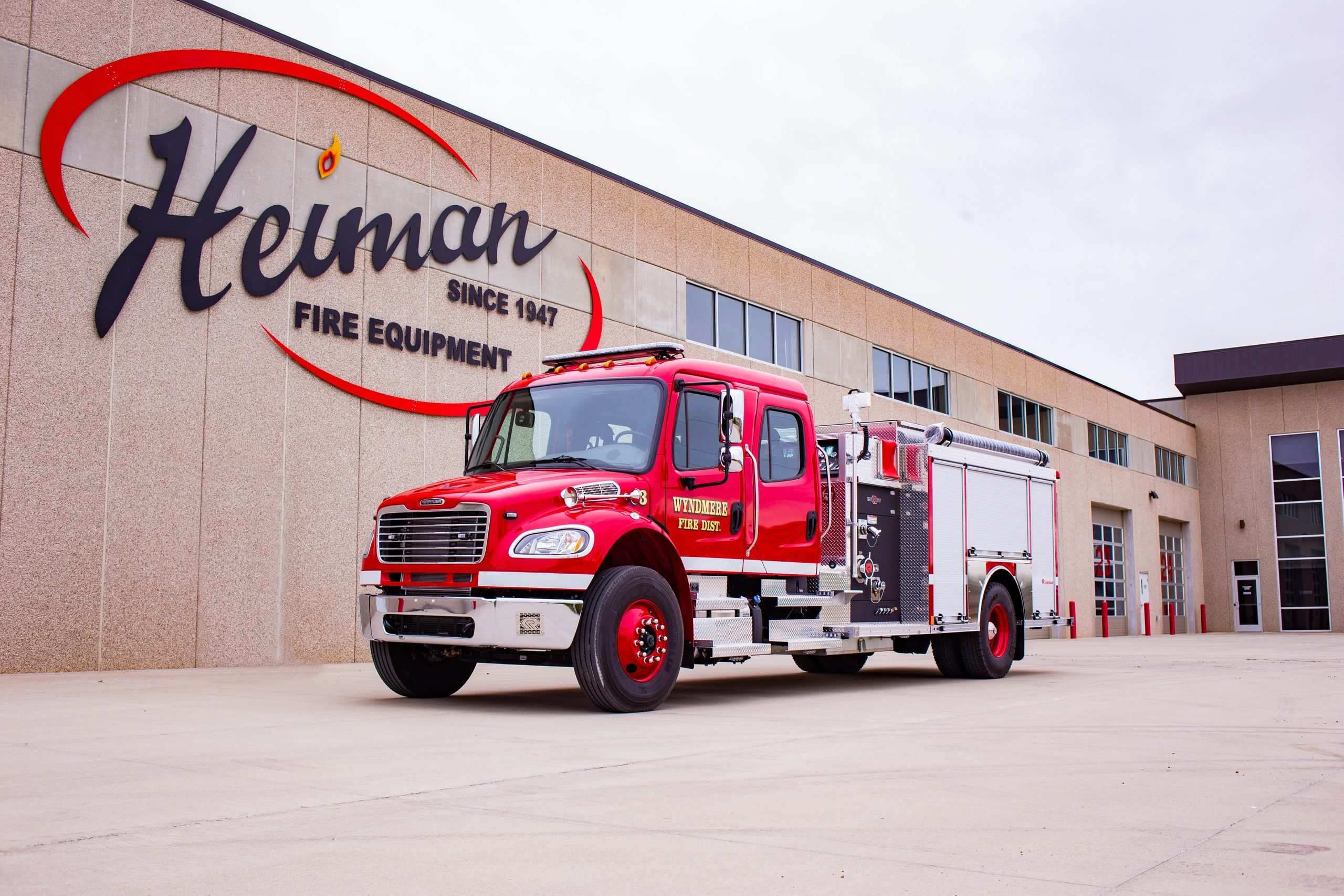 Wyndmere, ND Fire Dept. Rosenbauer Pumper